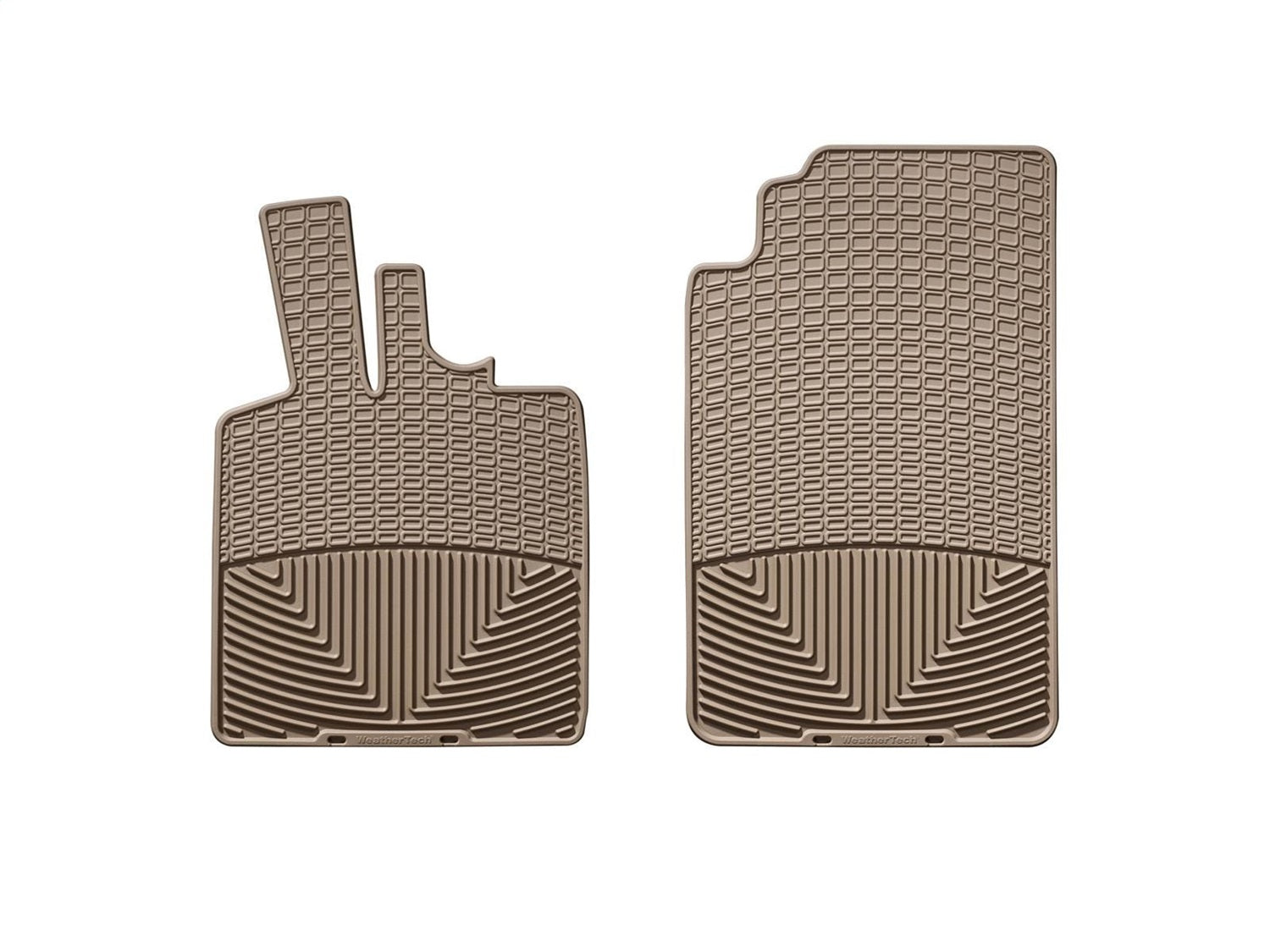 Weathertech - All Weather Floor Mats - Tan Front 08-11 Smart Fortwo - W109TN