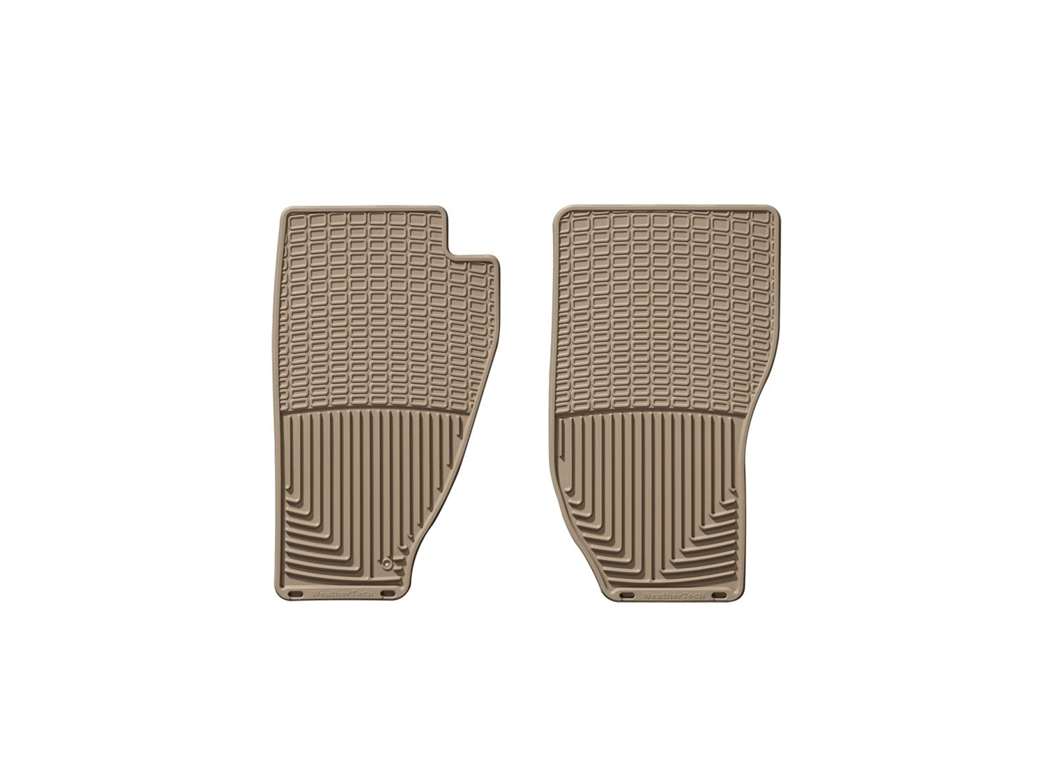 Weathertech - All Weather Floor Mats - Tan Front 07-11 Dodge Nitro / 08-12 Jeep Liberty - W10TN