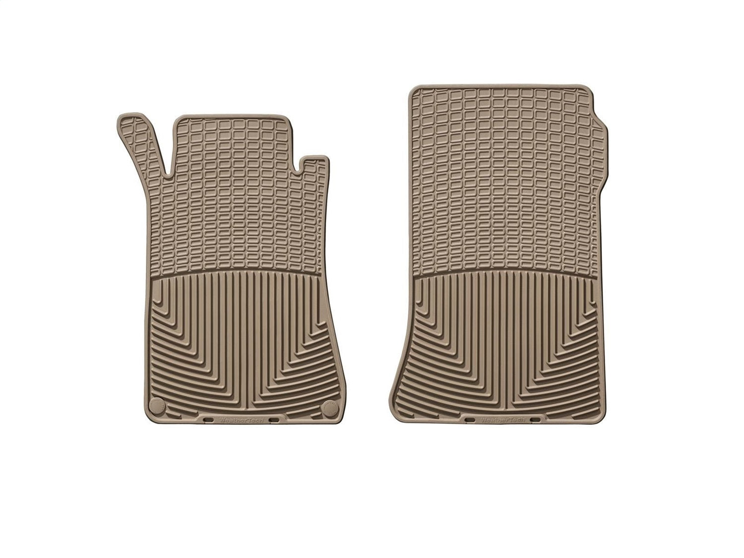 Weathertech - All Weather Floor Mats - Tan Front 98-09 Mercedes Benz CLK / 07-08 Mercedes Benz CLK63-AMG - W112TN