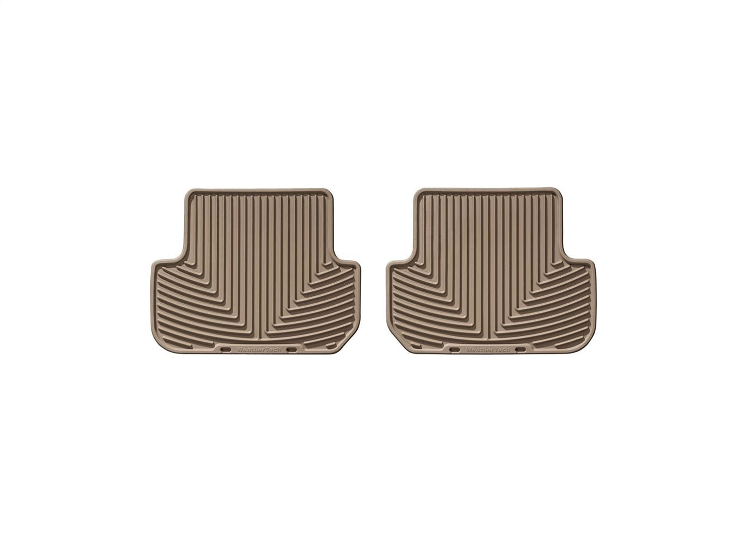 Weathertech - All Weather Floor Mats - Tan Rear 98-09 Mercedes Benz CLK / 07-08 Mercedes Benz CLK63-AMG - W113TN