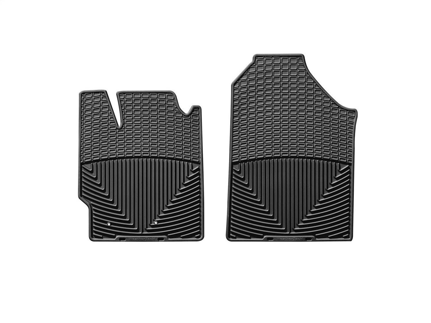 Weathertech - All Weather Floor Mats - Black Front 07-11 Toyota Yaris - W116