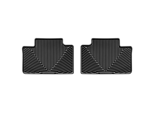 Weathertech - All Weather Floor Mats - Black Rear 07-11 Toyota Yaris - W117
