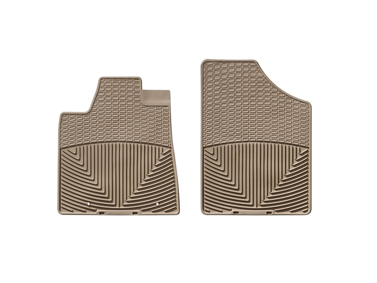 Weathertech - All Weather Floor Mats - Tan Front 08-13 Toyota Highlander - W120TN