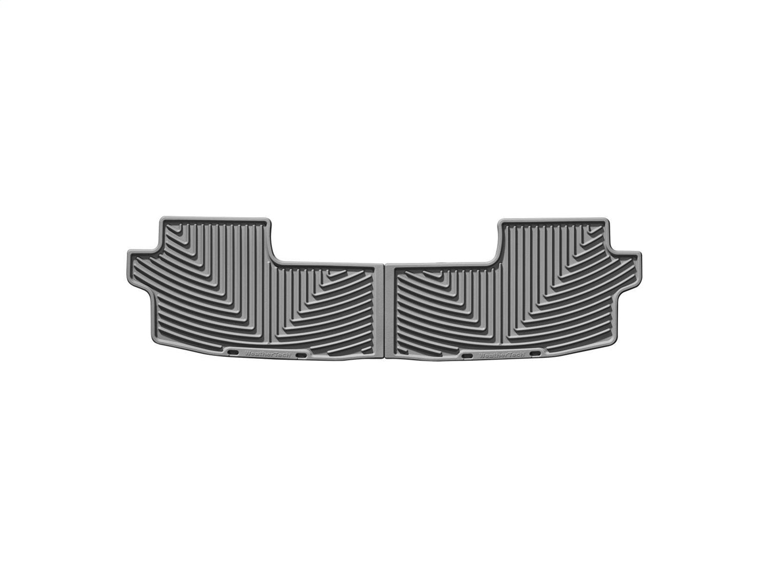 Weathertech - All Weather Floor Mats - Gray Third Row 08-13 Toyota Highlander - W122GR