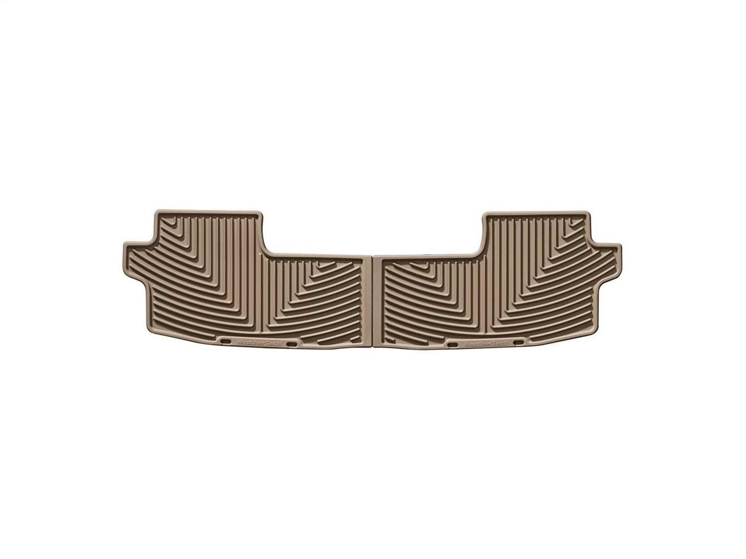 Weathertech - All Weather Floor Mats - Tan Third Row 08-13 Toyota Highlander - W122TN