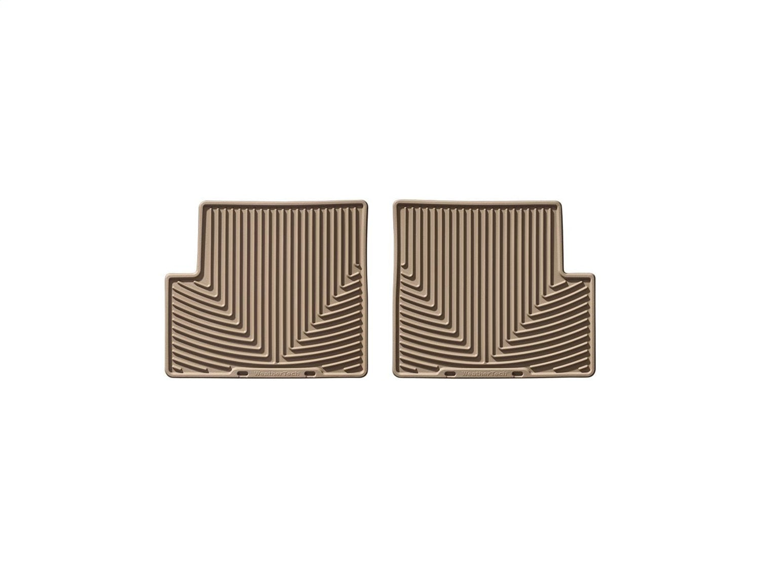 Weathertech - All Weather Floor Mats - Tan Rear 02-18 Mercedes Benz G-Class / 13-18 Mercedes Benz G63-AMG / 16-18 Merced