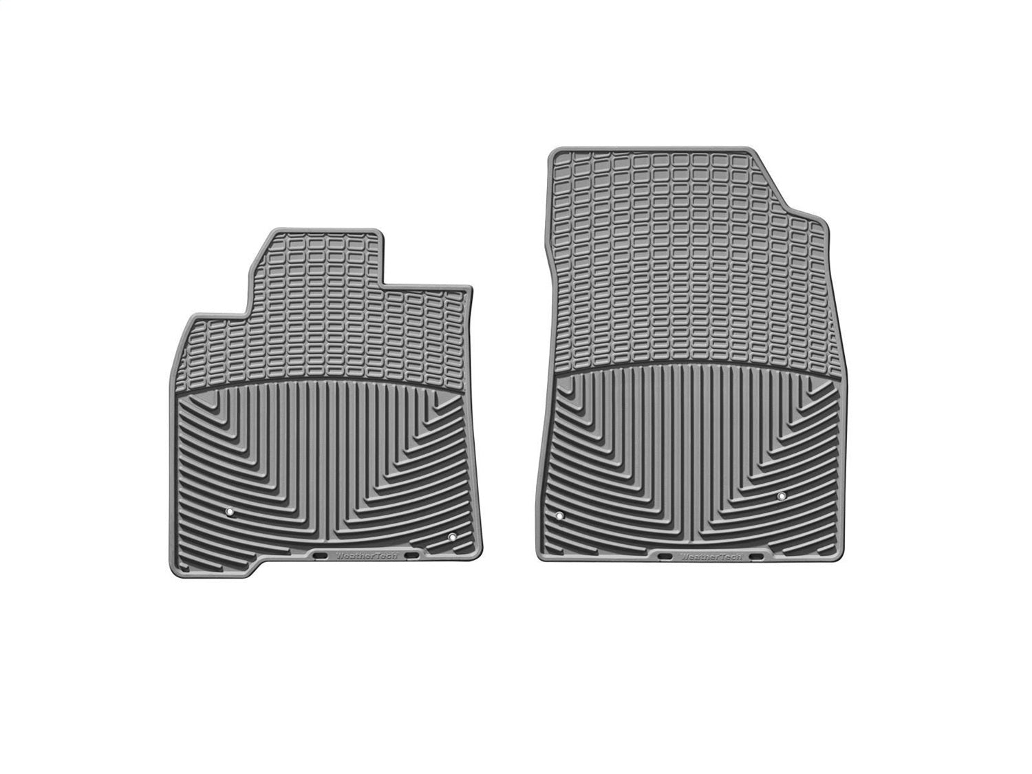 Weathertech - All Weather Floor Mats - Gray Front 08-11 Lexus LX / 08-13 Toyota Land-Cruiser - W126GR