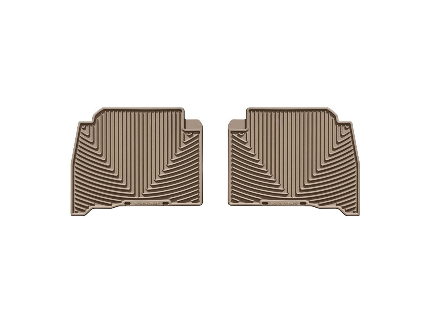 Weathertech - All Weather Floor Mats - Tan Rear 08-15 Lexus LX / 08-16 Toyota Land-Cruiser - W127TN