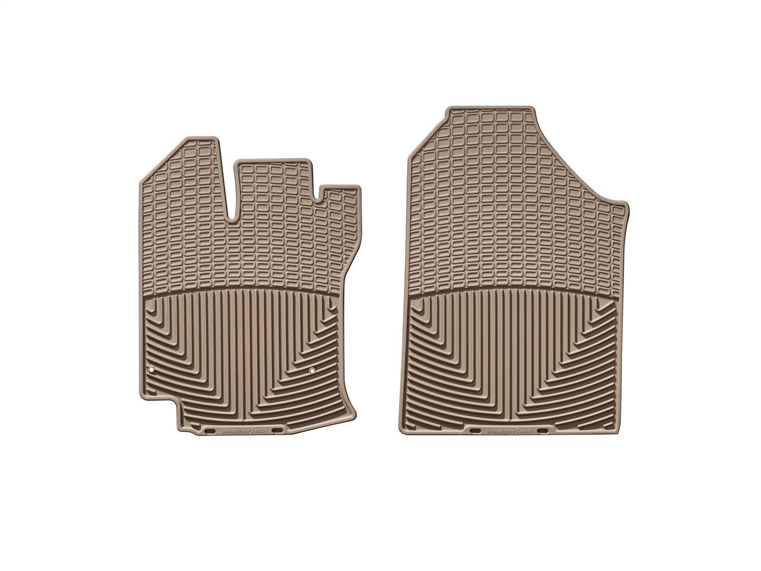Weathertech - All Weather Floor Mats - Tan Front 09-12 Toyota Venza - W128TN