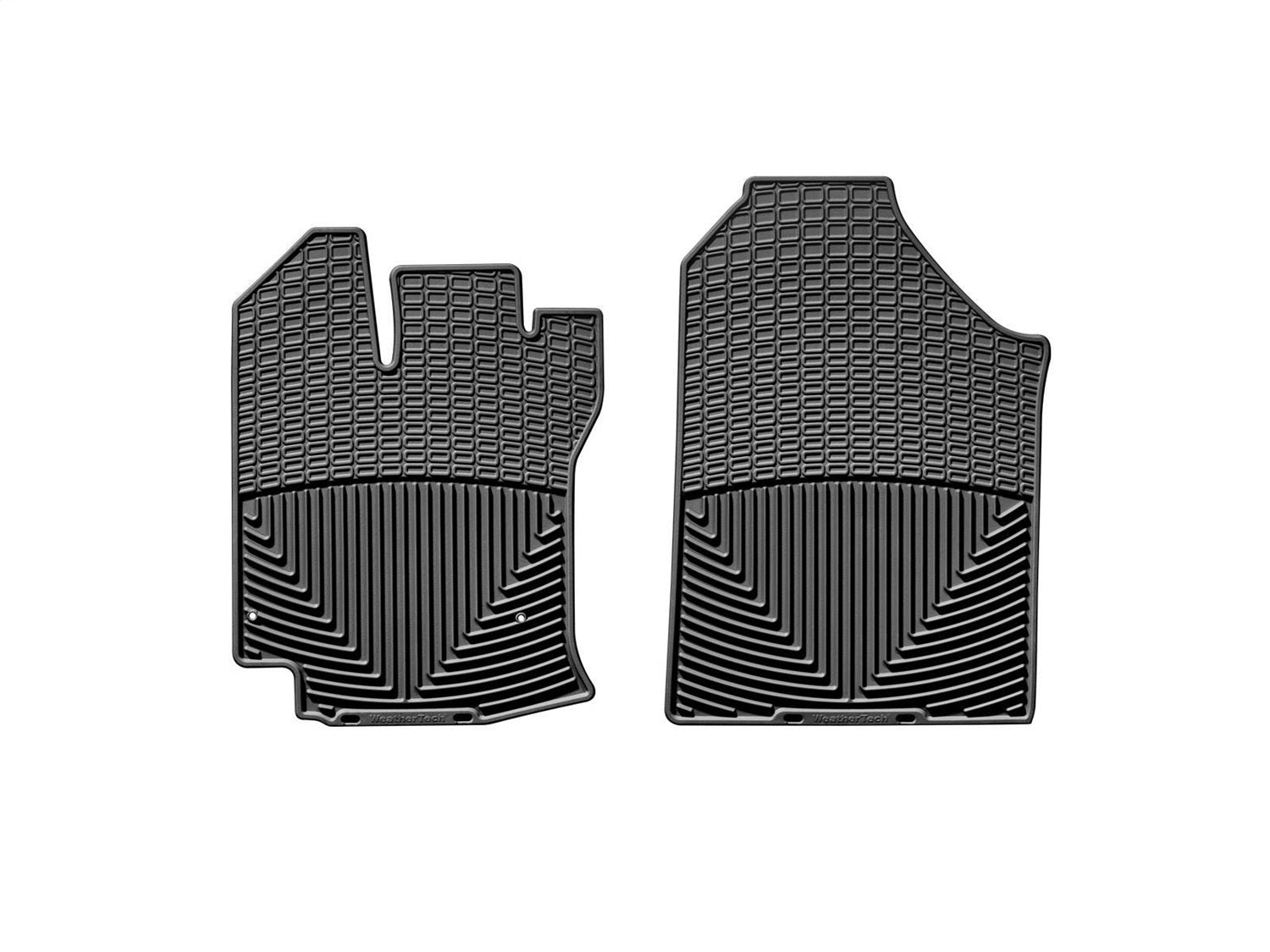 Weathertech - All Weather Floor Mats - Black Front 09-12 Toyota Venza - W128