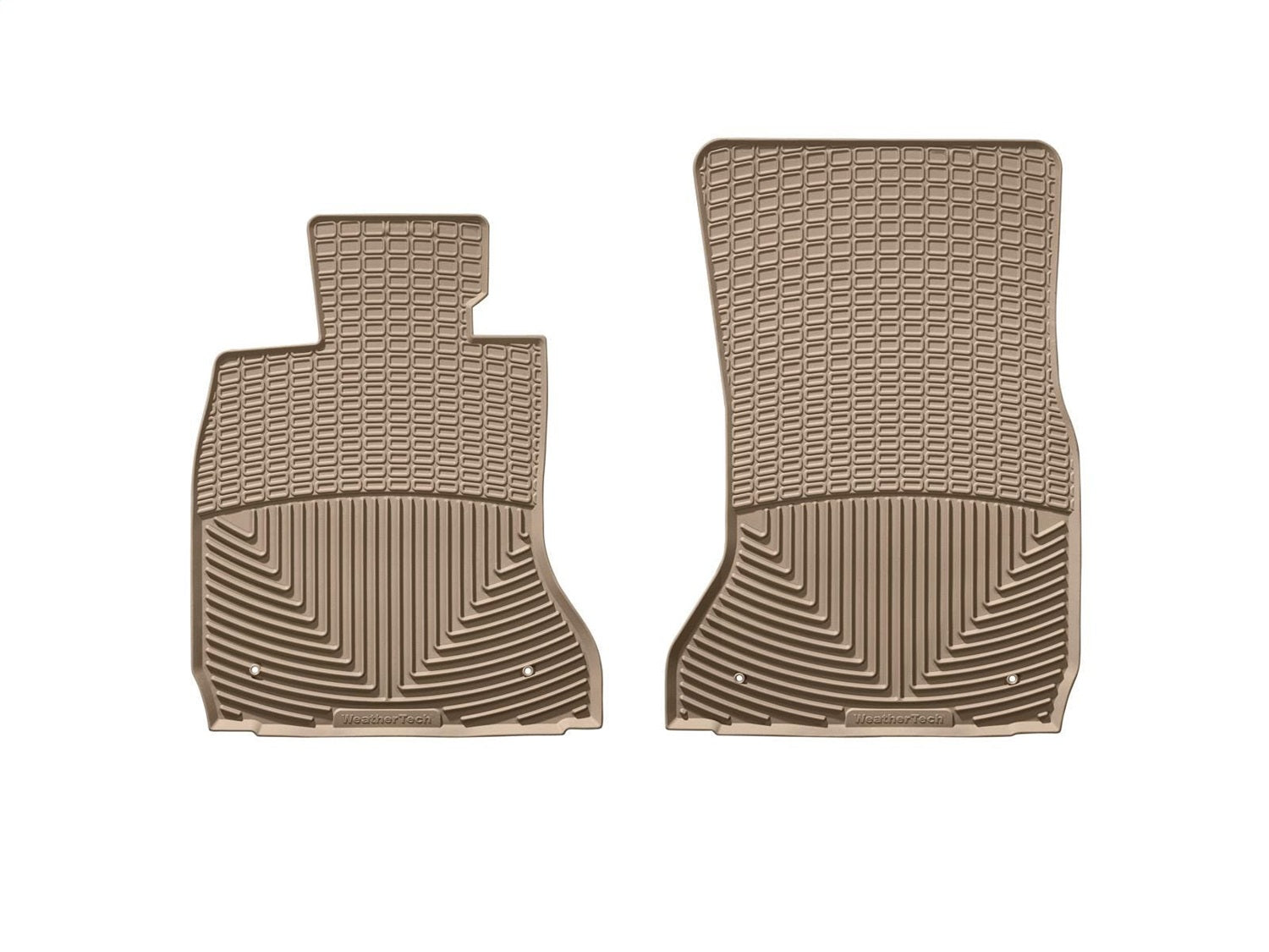Weathertech - All Weather Floor Mats - Tan Front 09-15 BMW 7-Series - W135TN