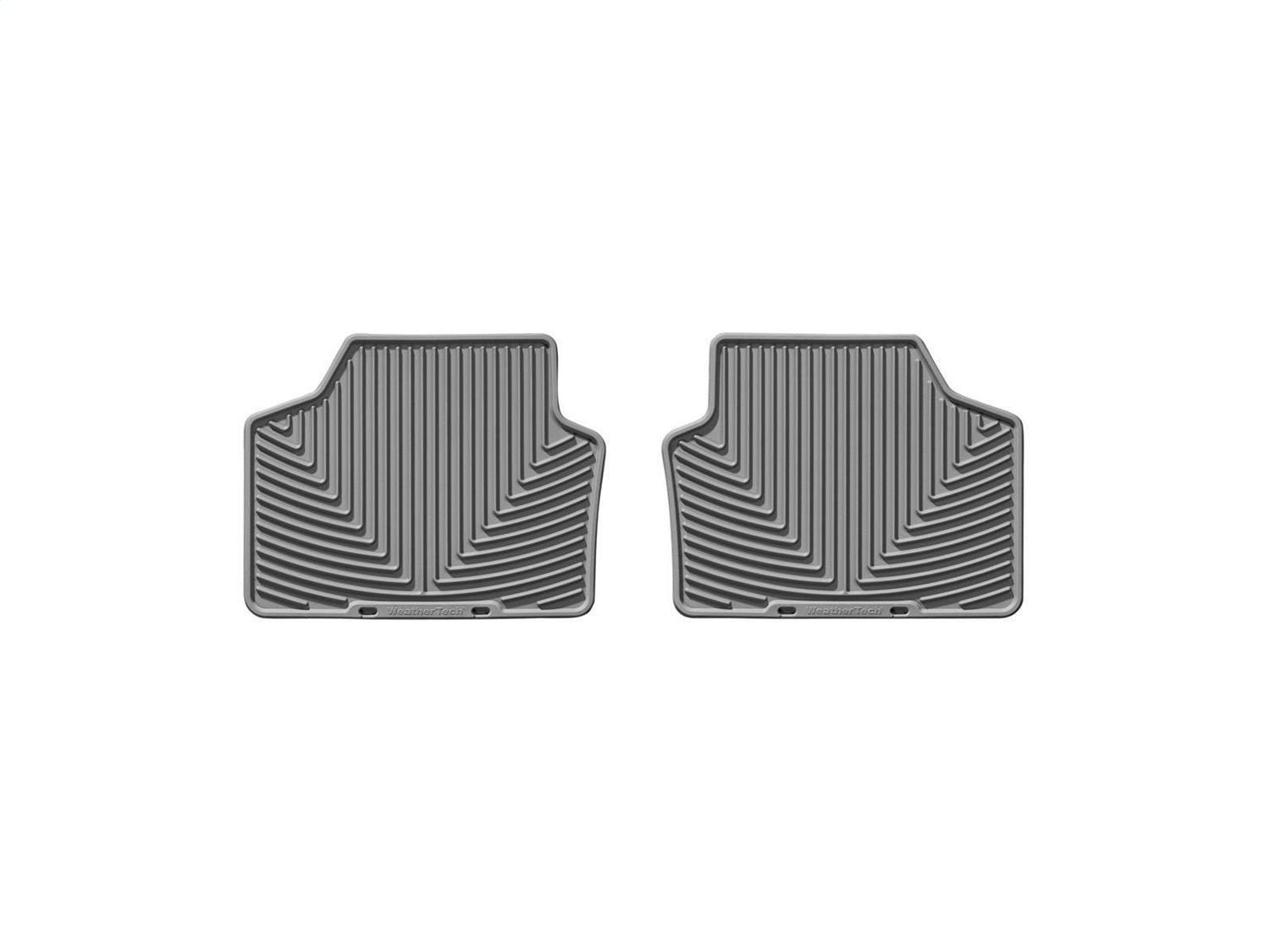 Weathertech - All Weather Floor Mats - Gray Rear 06-12 BMW 3-Series / 08-11 BMW M3 - W141GR