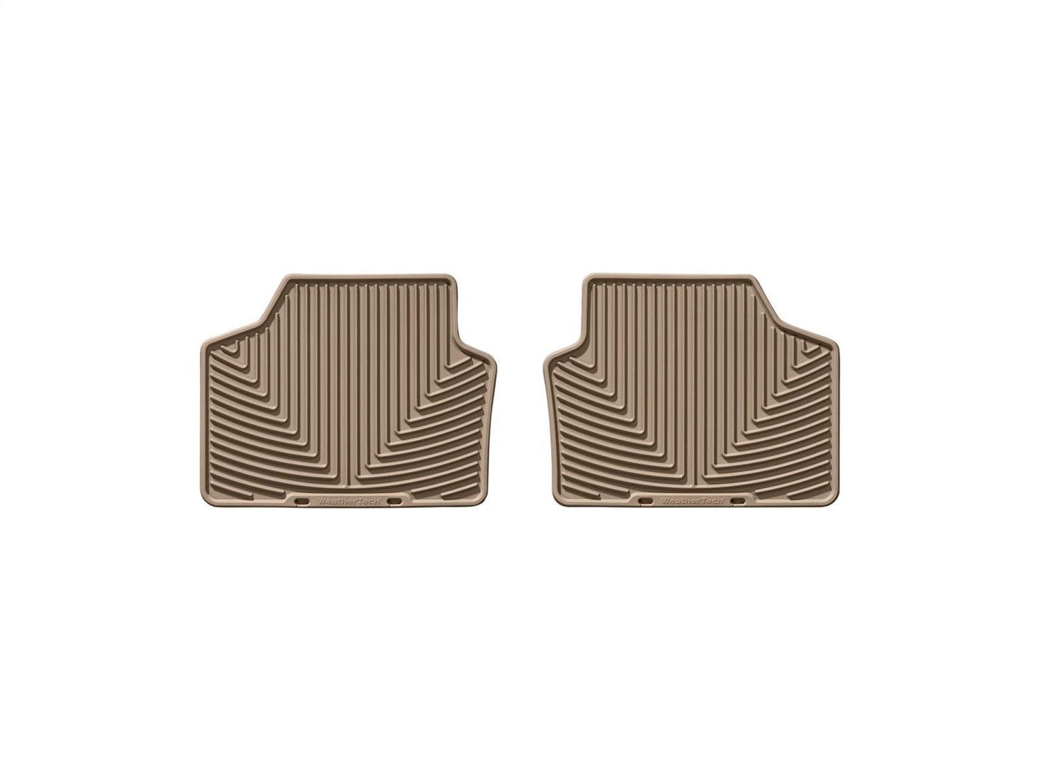 Weathertech - All Weather Floor Mats - Tan Rear 06-12 BMW 3-Series / 08-11 BMW M3 - W141TN