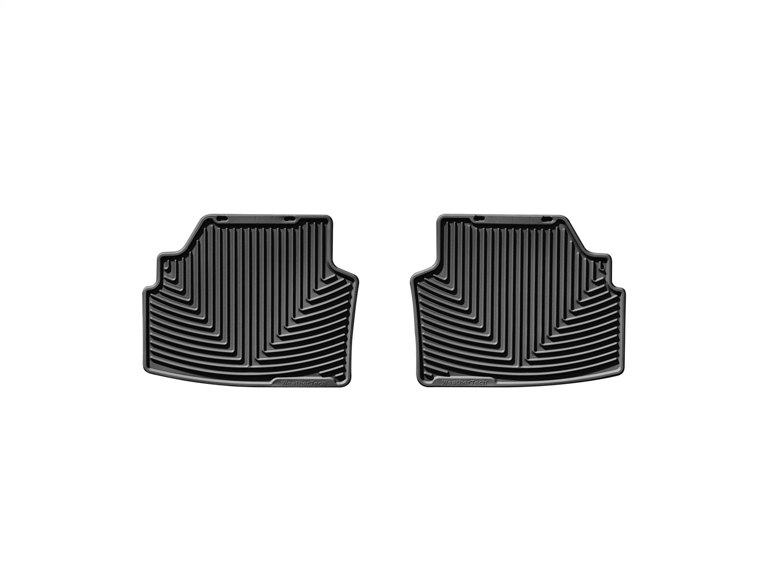 Weathertech - All Weather Floor Mats - Black Rear 07-13 BMW 3-Series / 08-13 BMW M3 - W142