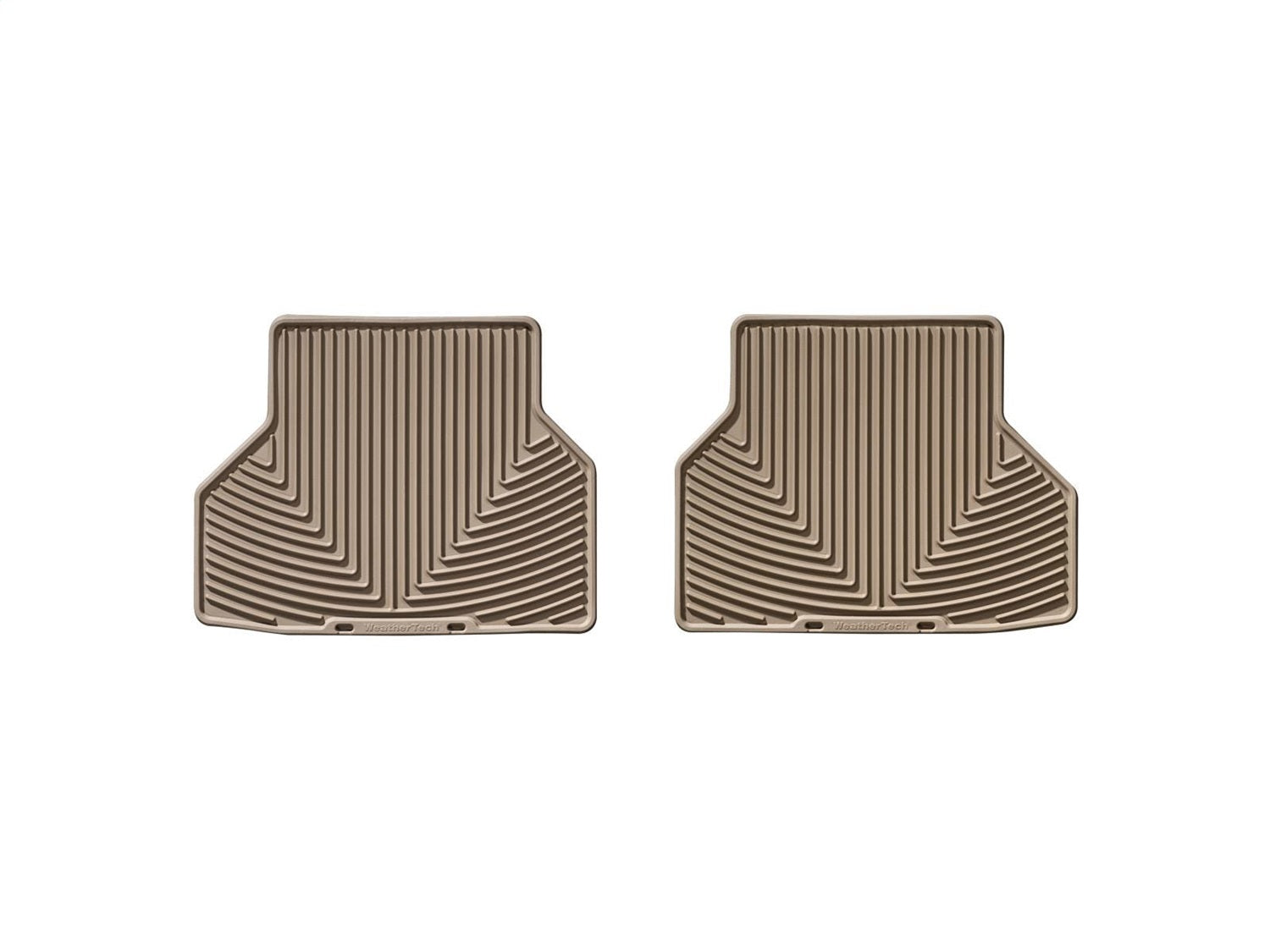 Weathertech - All Weather Floor Mats - Tan Rear 04-10 BMW 5-Series / 06-10 BMW M5 - W143TN