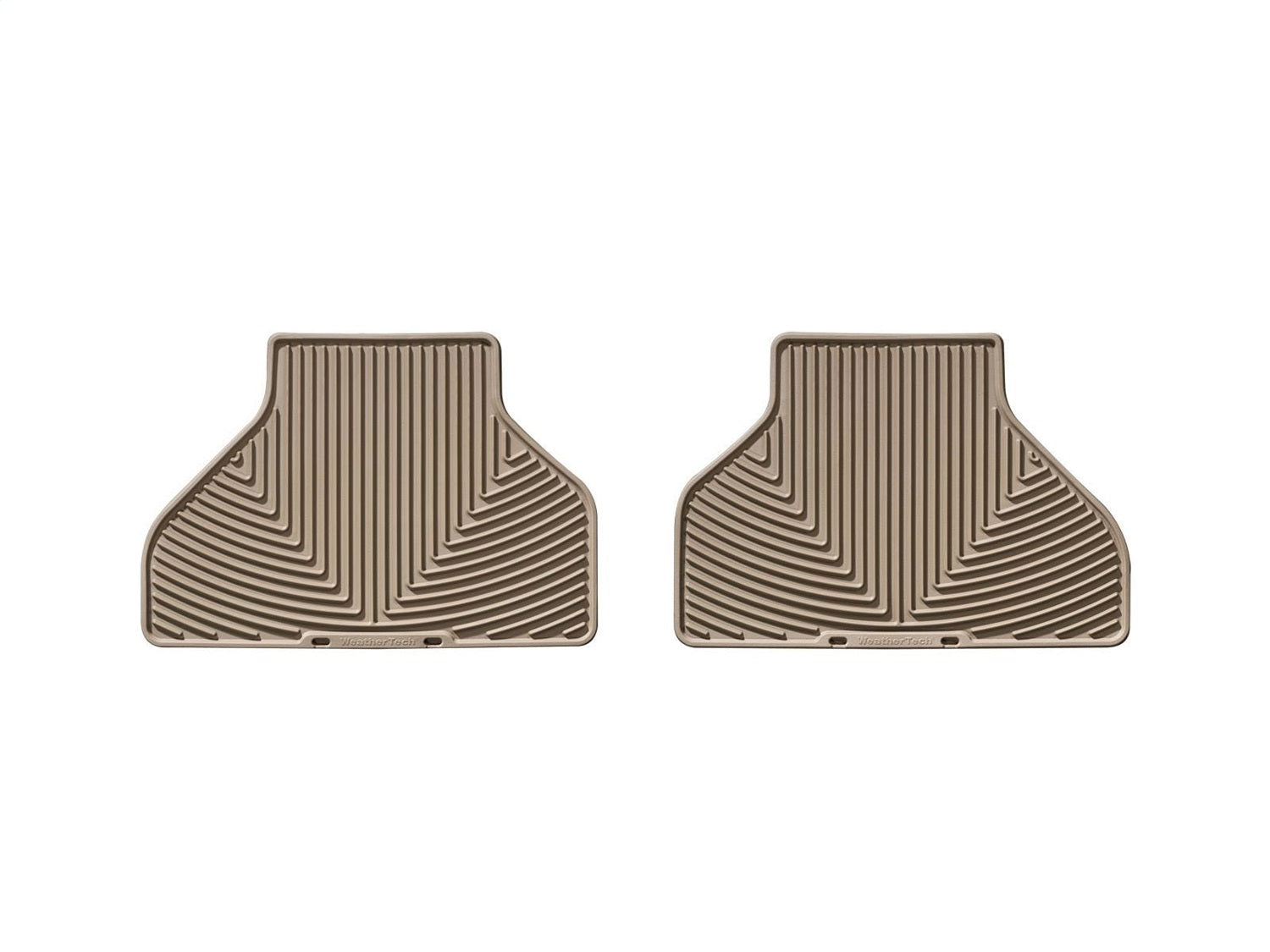 Weathertech - All Weather Floor Mats - Tan Rear 07-13 BMW X5 / 08-14 BMW X6 - W144TN