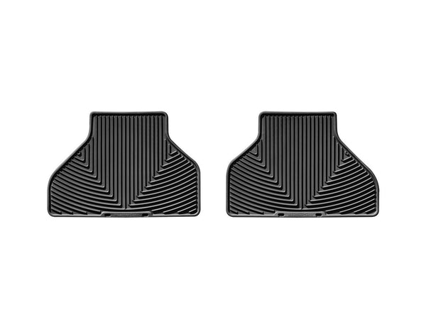 Weathertech - All Weather Floor Mats - Black Rear 07-13 BMW X5 / 08-14 BMW X6 - W144