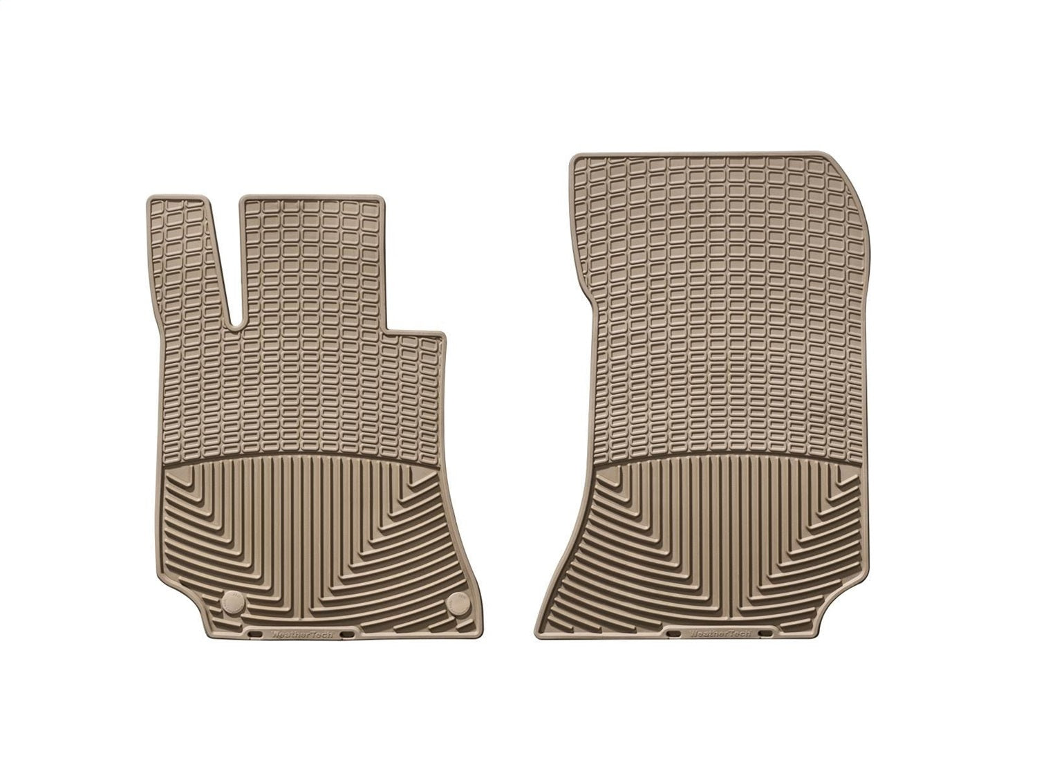 Weathertech - All Weather Floor Mats - Tan Front for CLS / CLS63-AMG / E-Class / E63-AMG - W163TN