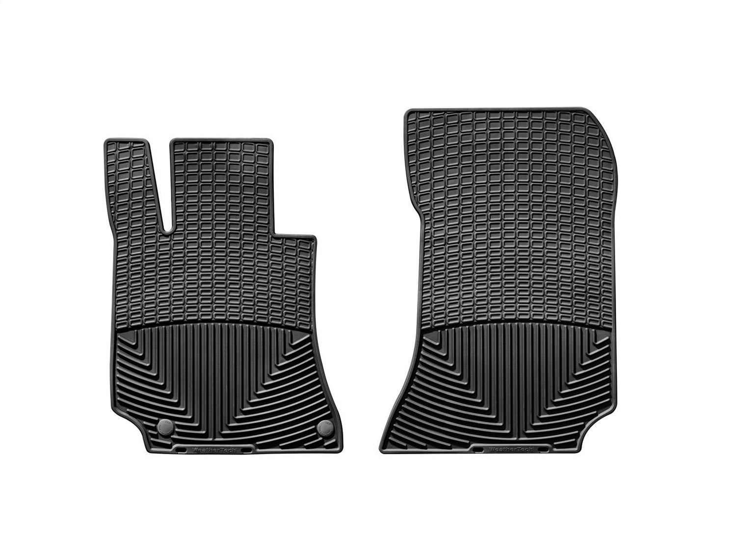 Weathertech - All Weather Floor Mats - Black Front for CLS / CLS63-AMG / E-Class / E63-AMG - W163