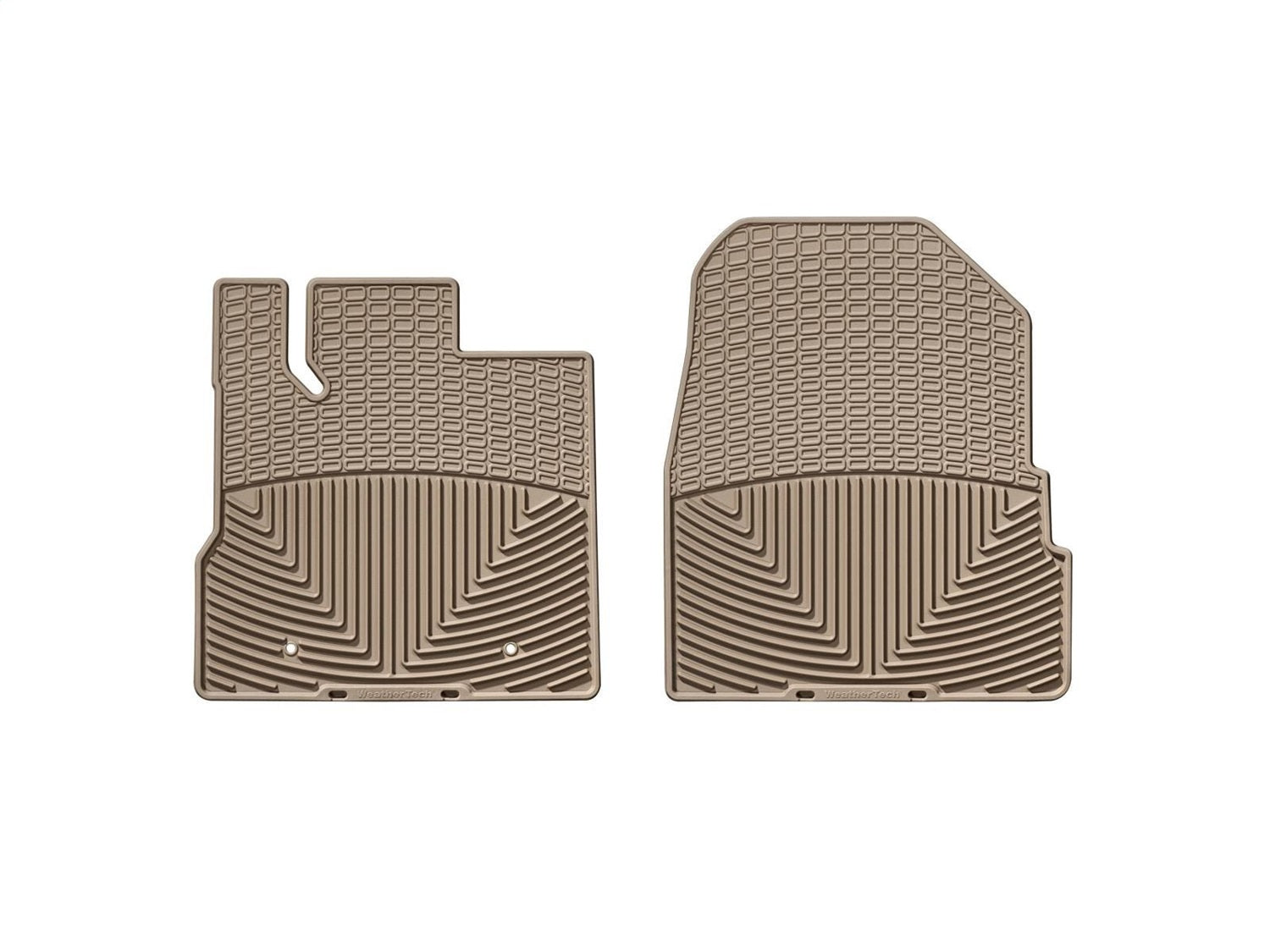 Weathertech - All Weather Floor Mats - Tan Front 10-17 Chevrolet Equinox / 10-17 GMC Terrain - W165TN