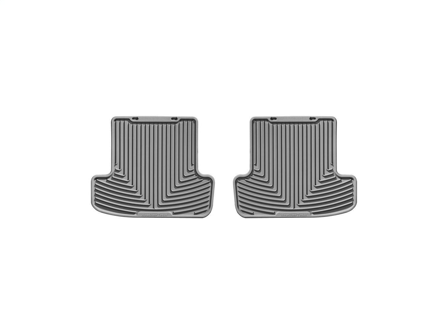 Weathertech - All Weather Floor Mats - Gray Rear 12-14 Mercedes Benz C-Class / 12-15 Mercedes Benz C63-AMG / 10-17 Merce