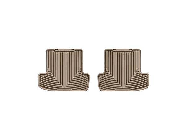 Weathertech - All Weather Floor Mats - Tan Rear 12-14 Mercedes Benz C-Class / 12-15 Mercedes Benz C63-AMG / 10-17 Merced