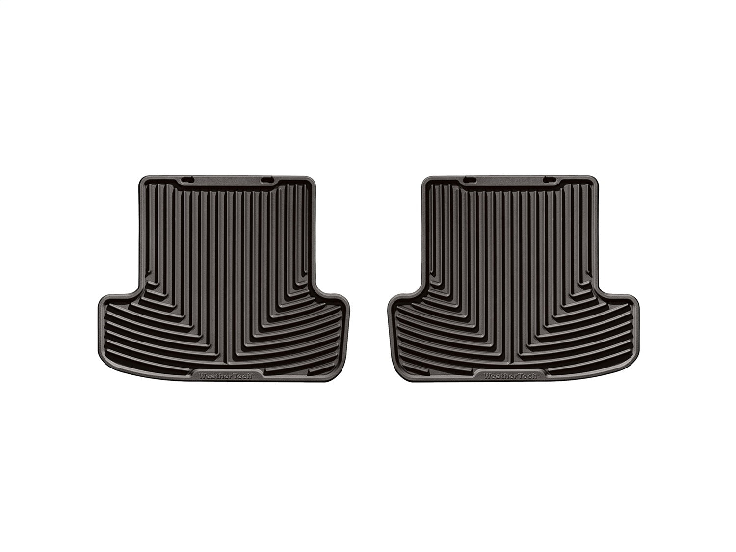 Weathertech - All Weather Floor Mats - Cocoa Rear 12-14 Mercedes Benz C-Class / 12-15 Mercedes Benz C63-AMG / 10-17 Merc