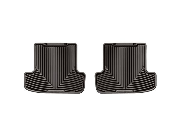 Weathertech - All Weather Floor Mats - Cocoa Rear 12-14 Mercedes Benz C-Class / 12-15 Mercedes Benz C63-AMG / 10-17 Merc