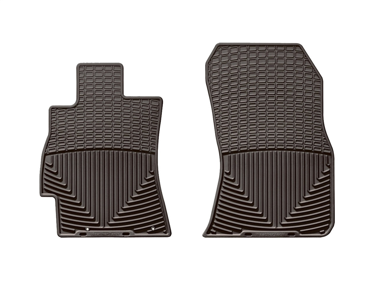Weathertech - All Weather Floor Mats - Cocoa Front 14-18 Subaru Forester / 10-19 Subaru Legacy / 10-19 Subaru Outback - 