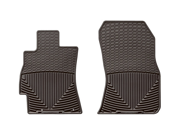 Weathertech - All Weather Floor Mats - Cocoa Front 14-18 Subaru Forester / 10-19 Subaru Legacy / 10-19 Subaru Outback - 