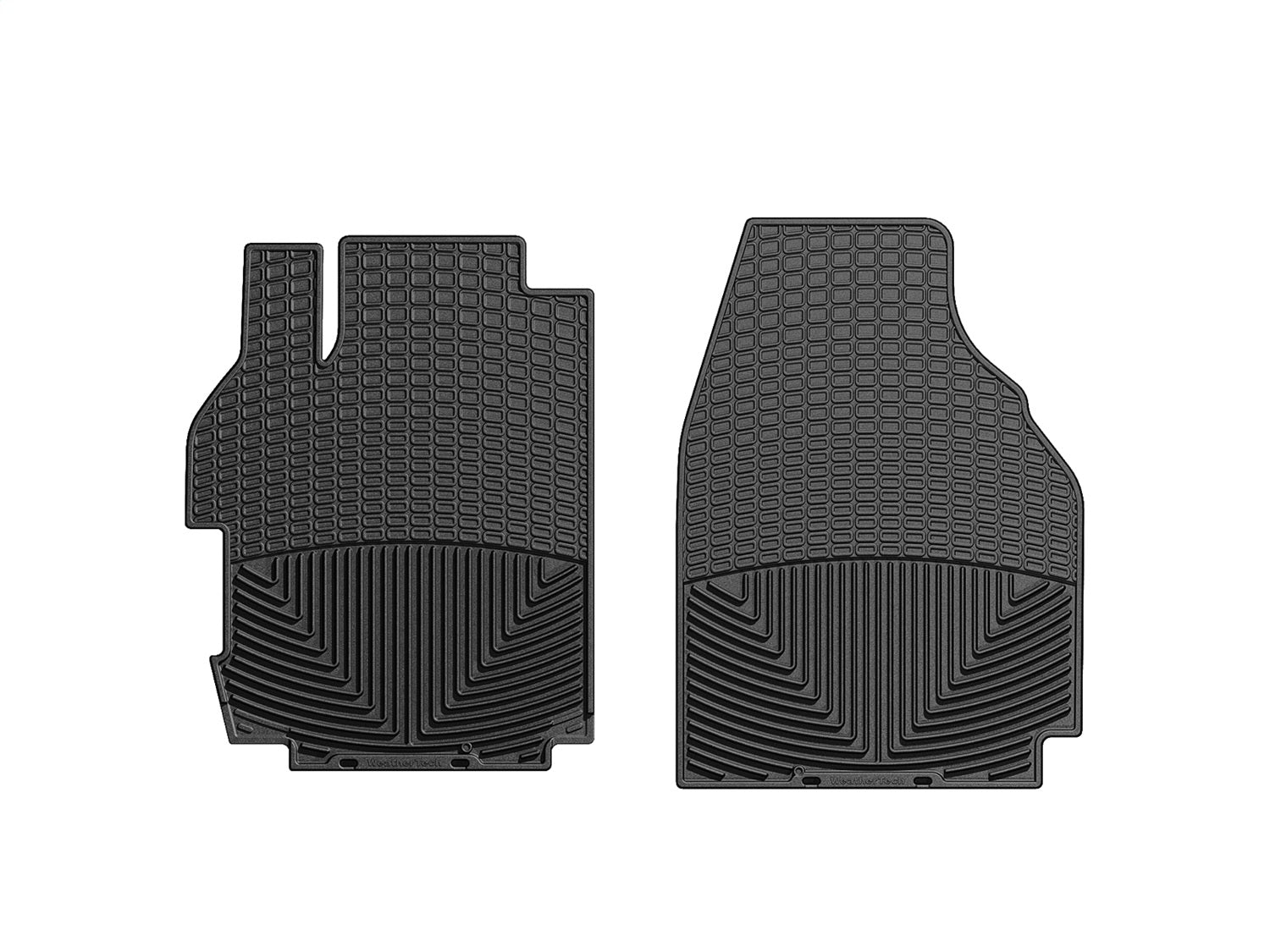 Weathertech - All Weather Floor Mats - Black Front 07-12 Nissan Sentra - W189