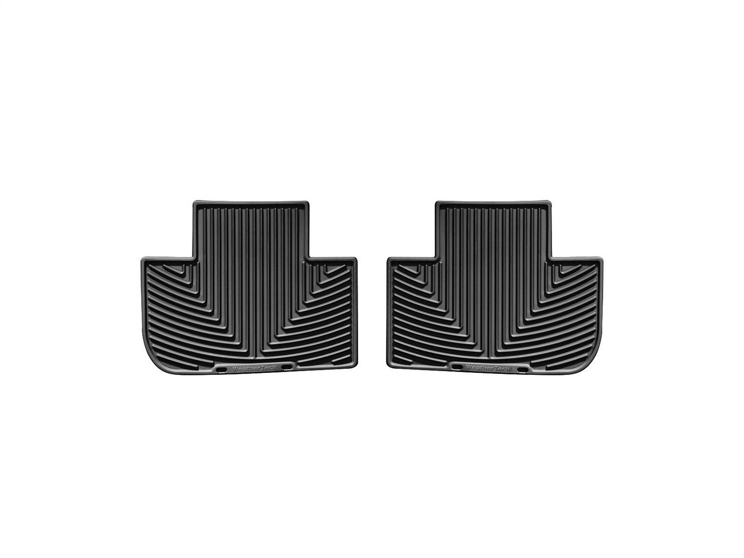 Weathertech - All Weather Floor Mats - Black Rear 08-15 Cadillac CTS / 05-11 Cadillac STS - W193