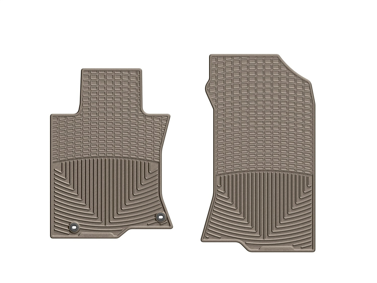 Weathertech - All Weather Floor Mats - Tan Front 10-11 Honda Accord-Crosstour / 12-15 Honda Crosstour - W195TN