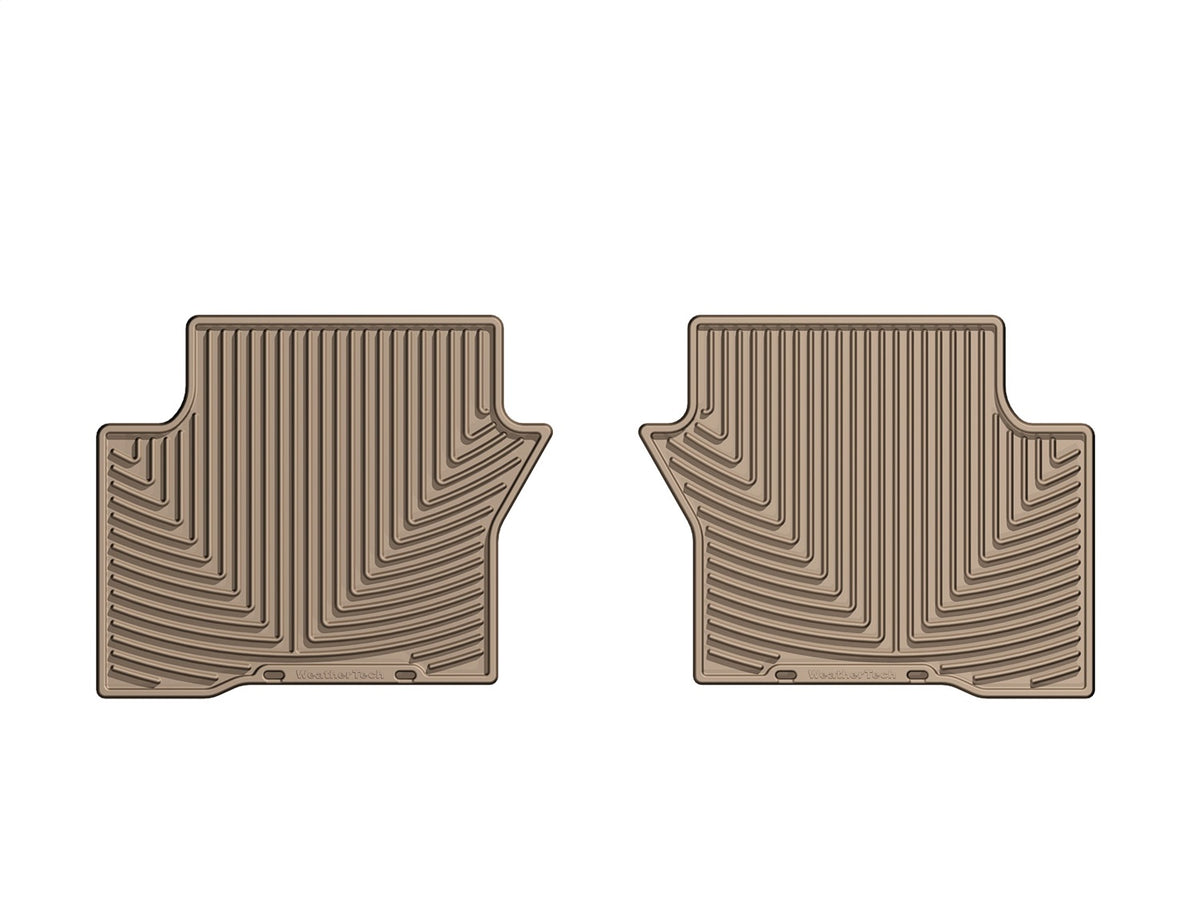 Weathertech - All Weather Floor Mats - Tan Rear 10-11 Honda Accord-Crosstour / 12-15 Honda Crosstour - W196TN