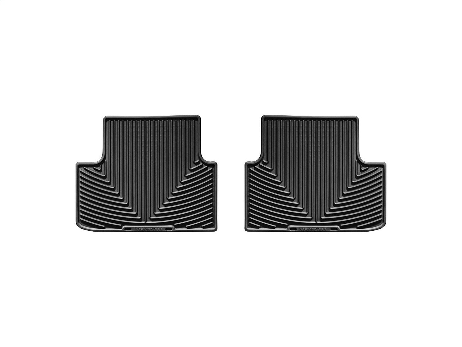 Weathertech - All Weather Floor Mats - Black Rear 08-17 Honda Accord - W198