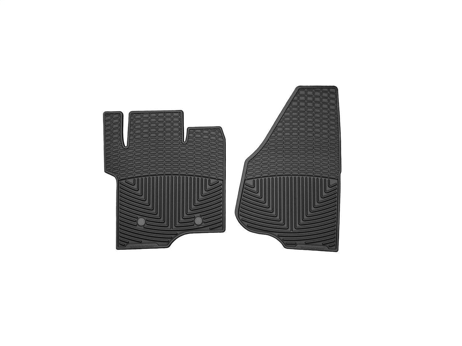 Weathertech - All Weather Floor Mats Black Front & Rear Set 11-15 Ford F-250 / 11-15 Ford F-350 - W203-W206