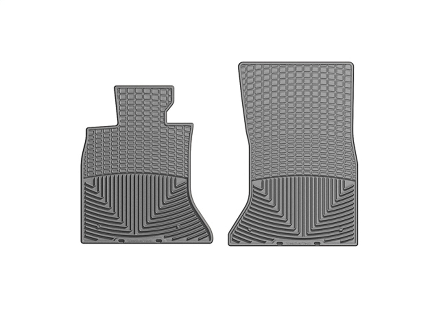 Weathertech - All Weather Floor Mats Gray Front & Rear Set 11-16 BMW 5-Series / 13-16 BMW M5 - W204GR-W331GR