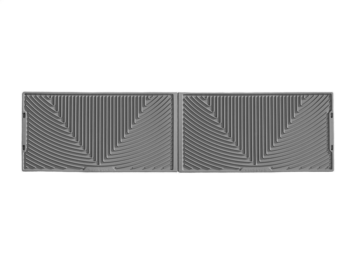 Weathertech - All Weather Floor Mats - Gray Rear for F-250 / F-350 / F-450-Super-Duty / F-550-Super-Duty - W207GR