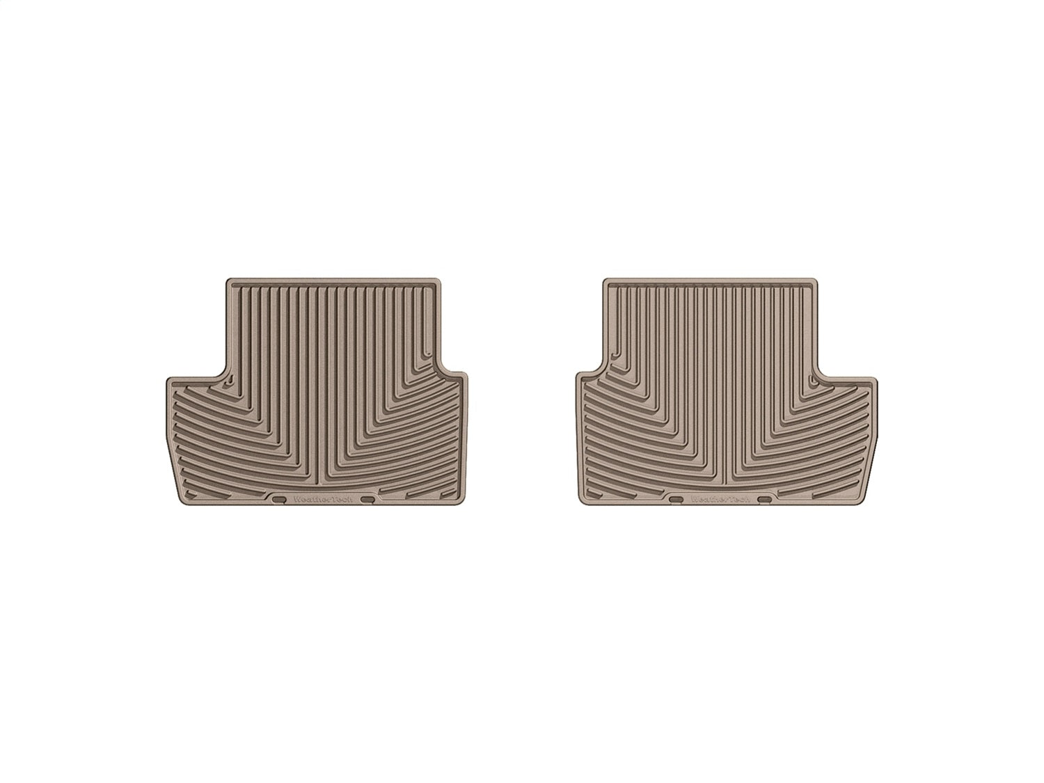Weathertech - All Weather Floor Mats - Tan Rear 08-11 Ford Focus / 07-12 Nissan Sentra - W210TN