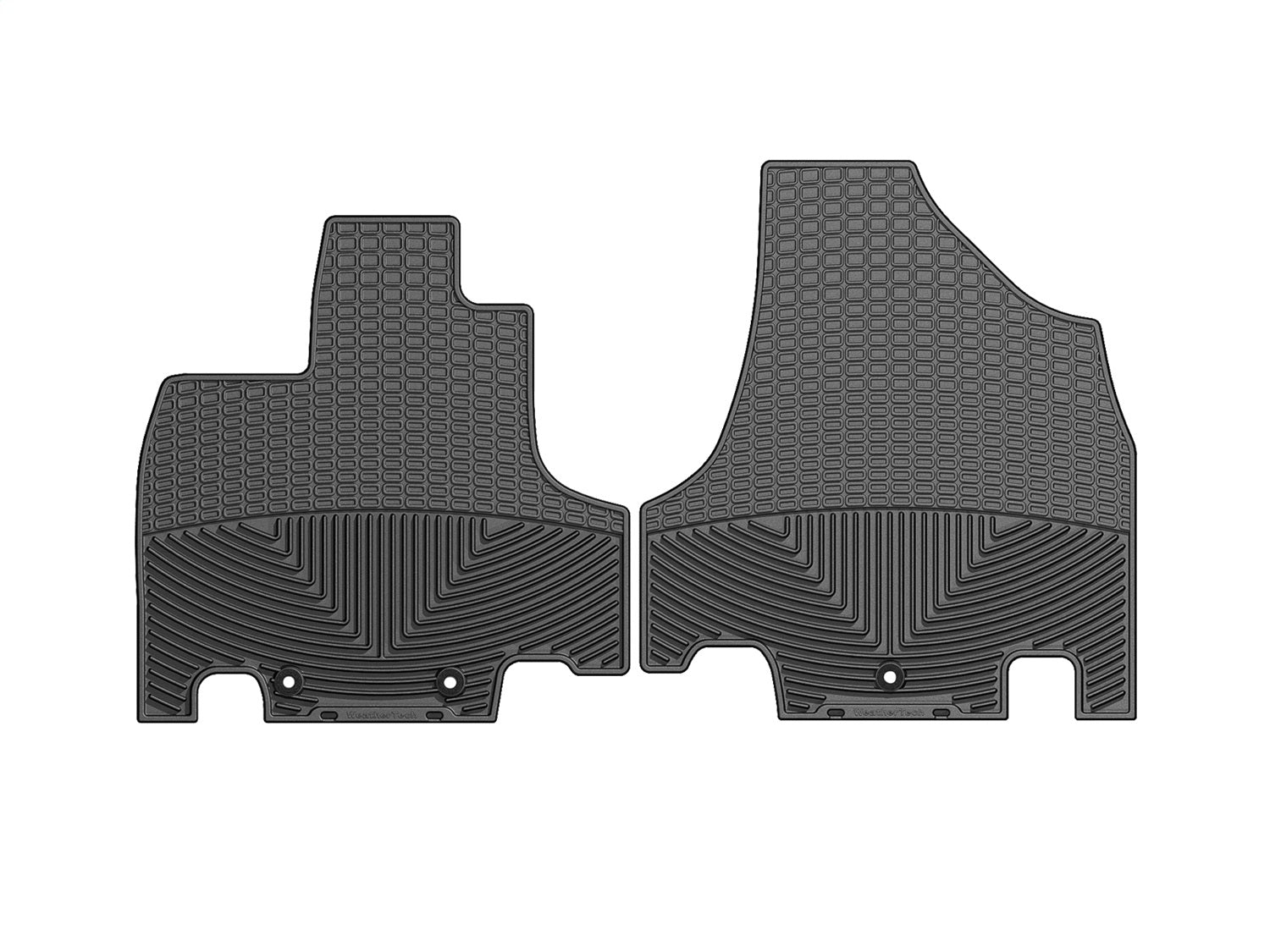 Weathertech - All Weather Floor Mats Black Front, Rear & Third Row Set 11-17 Honda Odyssey - W211-W212-W213