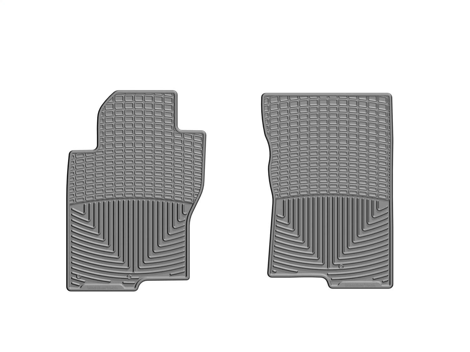 Weathertech - All Weather Floor Mats Gray Front & Rear Set - W222GR-W20GR