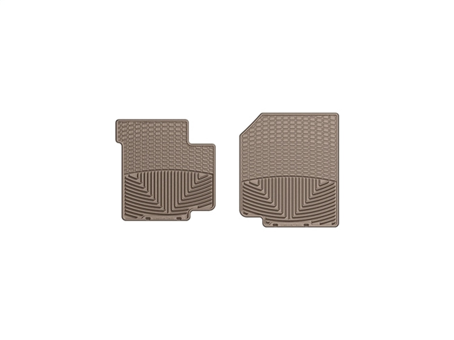 Weathertech - All Weather Floor Mats Tan Front & Rear Set 87-95 Jeep Wrangler - W225TN-W50TN