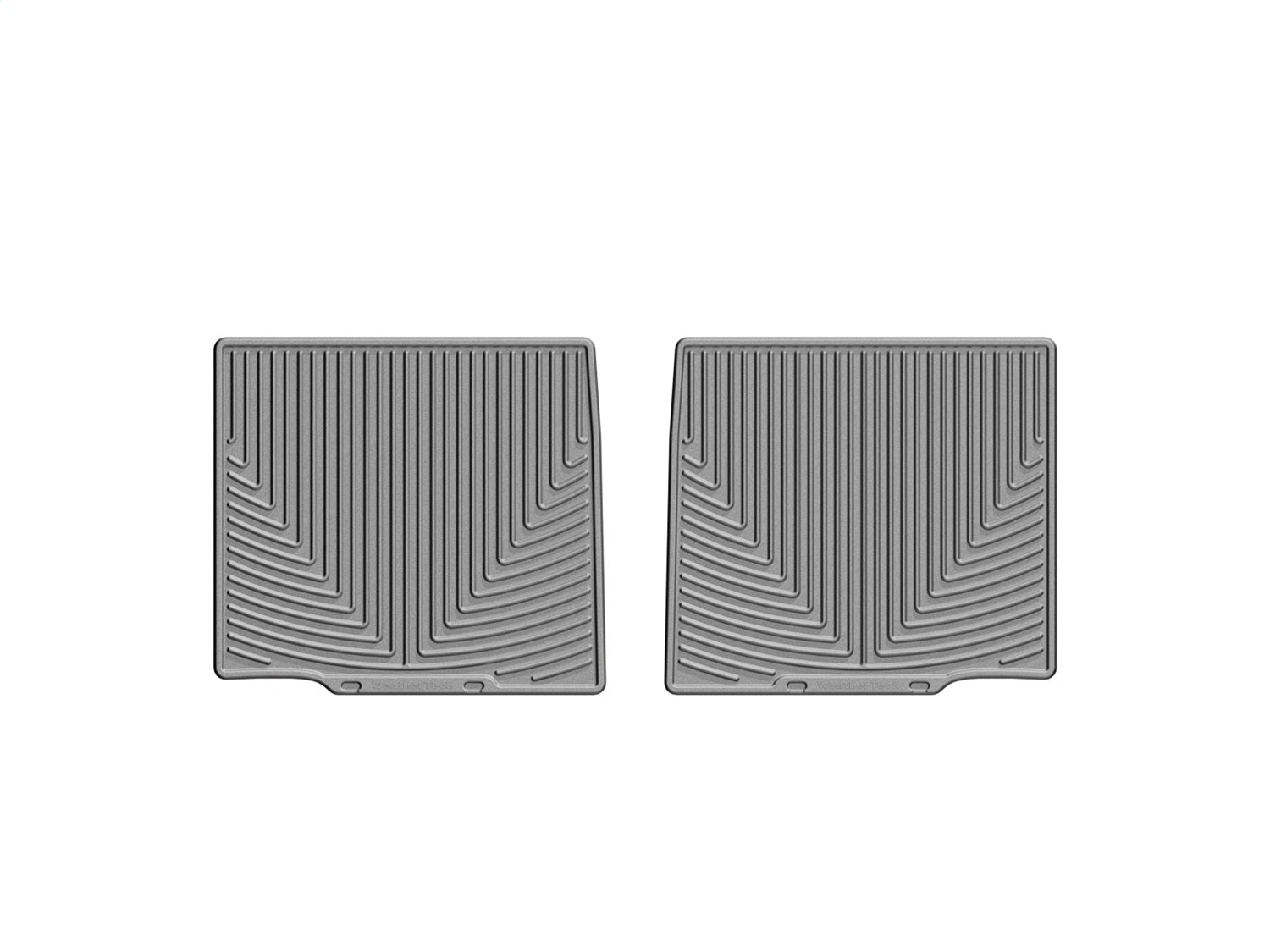 Weathertech - All Weather Floor Mats - Gray Rear 11-19 Ford Explorer / 09-19 Ford Flex / 12-19 Nissan Versa - W231GR