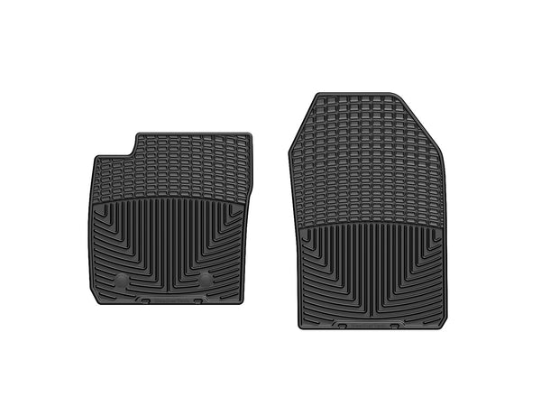 Weathertech - All Weather Floor Mats - Black Front 18-22 Ford EcoSport / 11-19 Ford Fiesta - W240