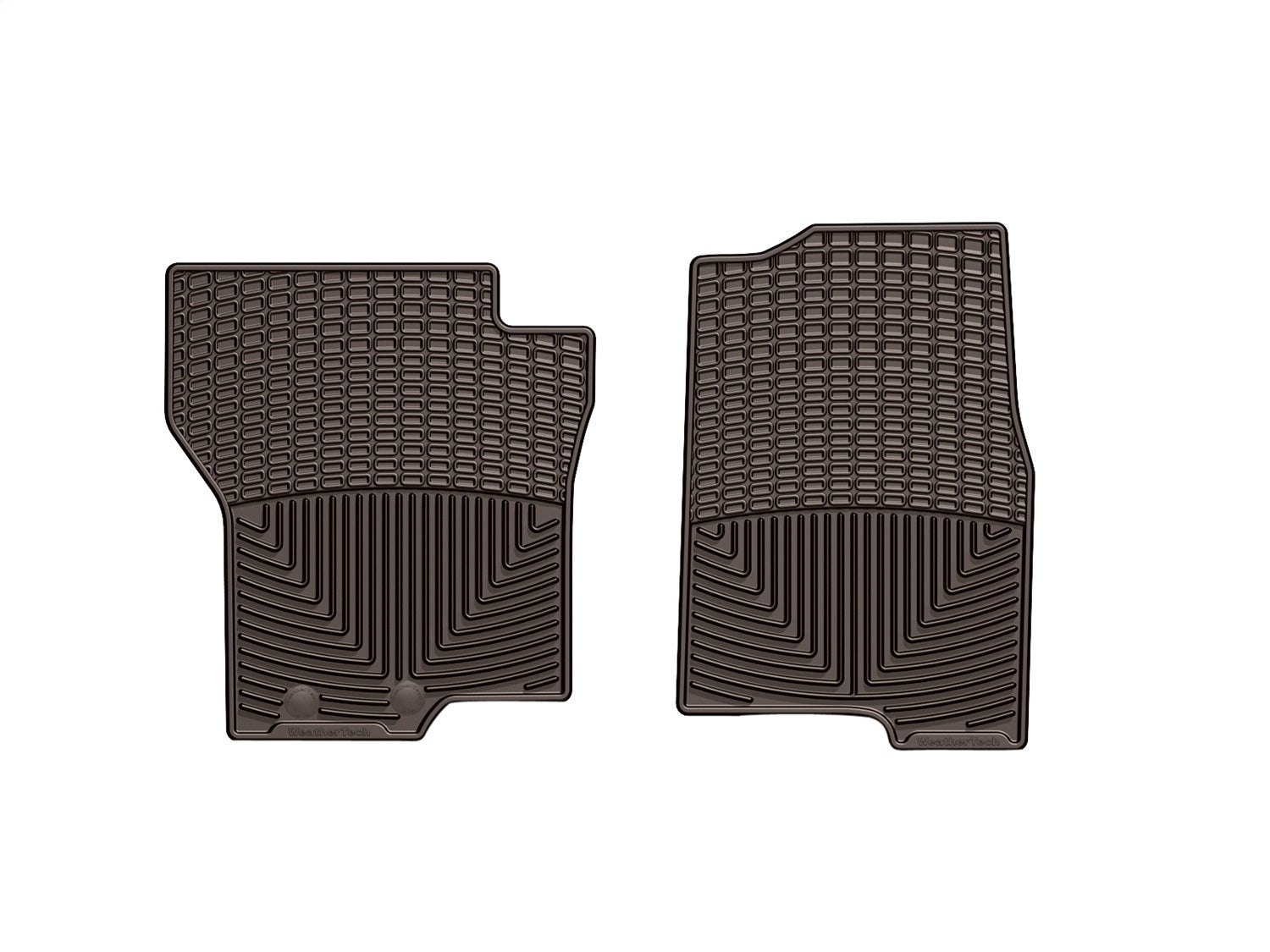 Weathertech - All Weather Floor Mats - Cocoa Front 11-17 Ford Expedition / 11-17 Lincoln Navigator - W241CO