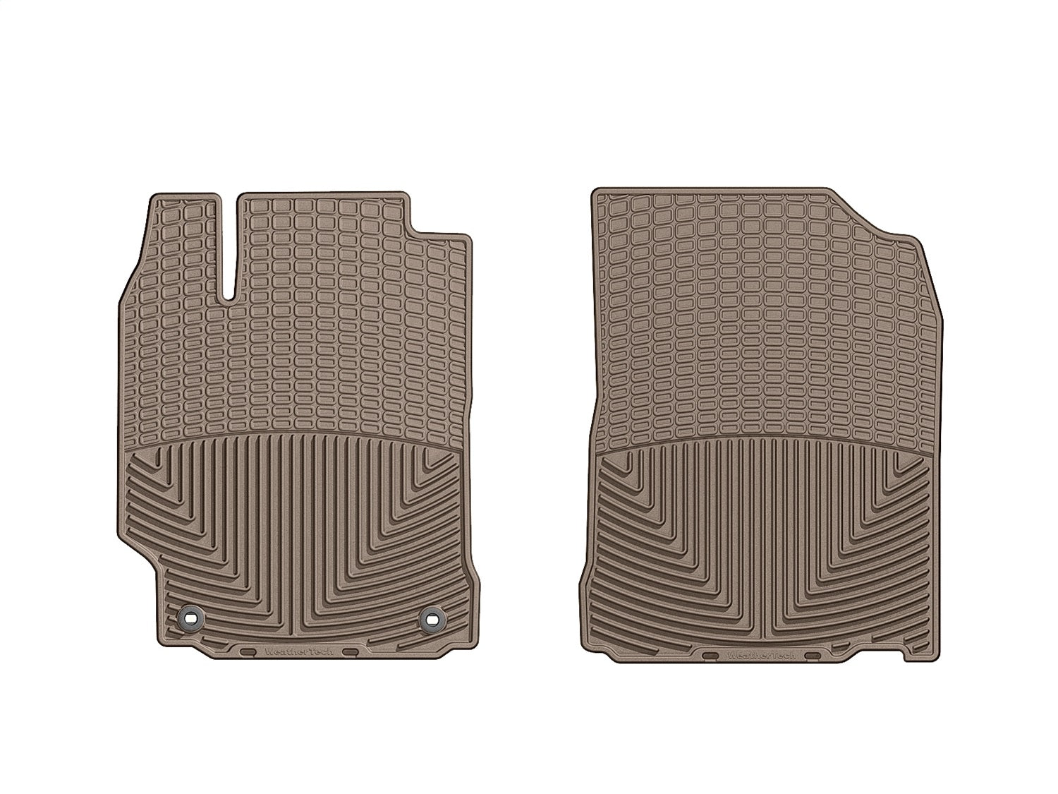 Weathertech - All Weather Floor Mats - Tan Front 12-17 Toyota Camry - W255TN