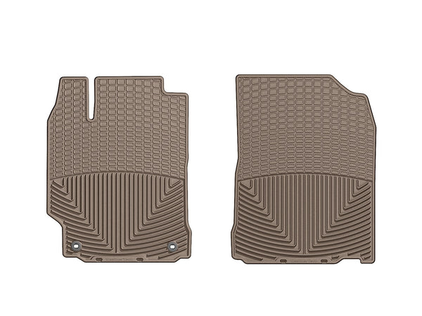 Weathertech - All Weather Floor Mats - Tan Front 12-17 Toyota Camry - W255TN