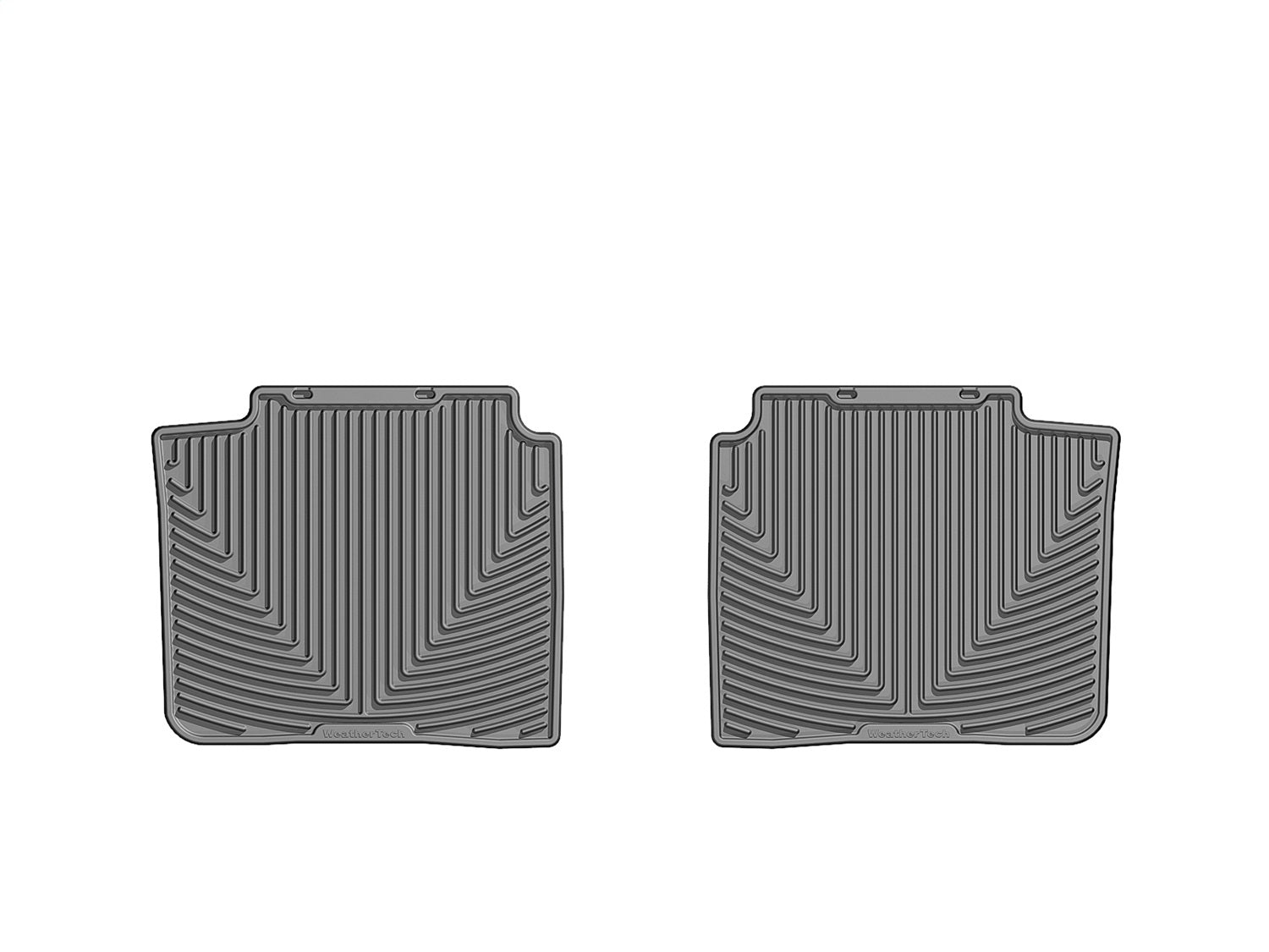 Weathertech - All Weather Floor Mats - Gray Rear - W256GR