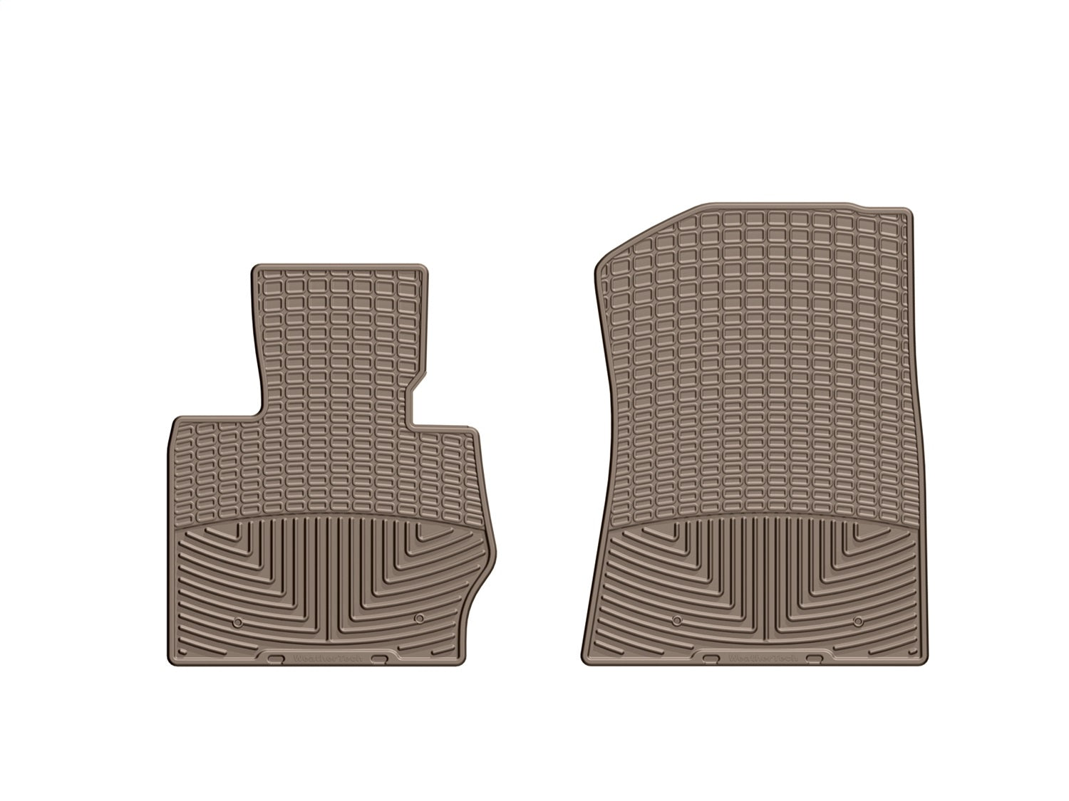 Weathertech - All Weather Floor Mats - Tan Front 11-17 BMW X3 / 15-18 BMW X4 - W258TN