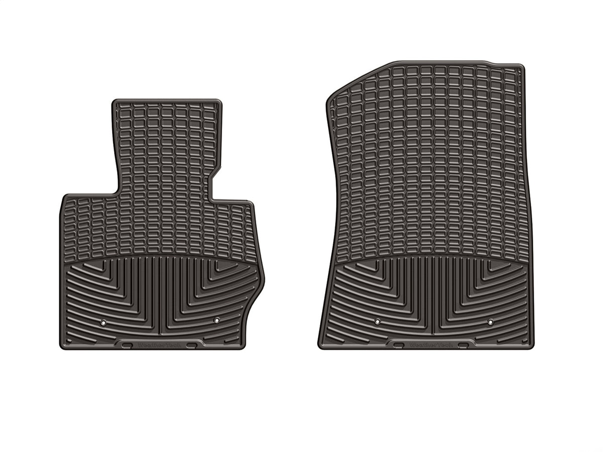 Weathertech - All Weather Floor Mats - Cocoa Front 11-17 BMW X3 / 15-18 BMW X4 - W258CO